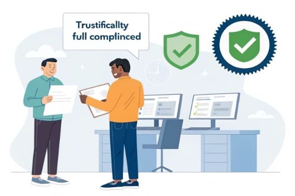 A quality inspector using a B-H curve tracer to test NdFeB magnets in a lab