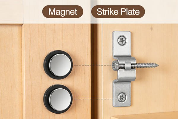 cabinet door magnets installation