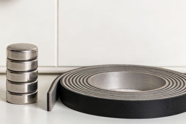pot magnets and magnetic tapes for cabinets