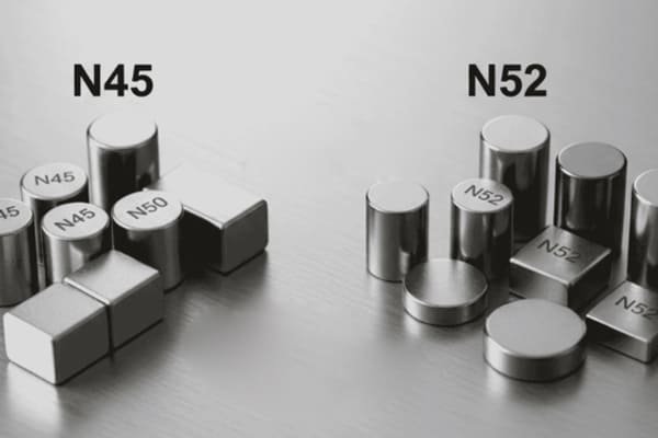 N45 vs N52 Neodymium Magnets